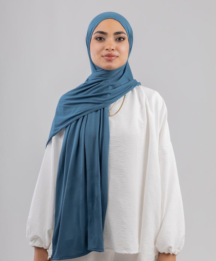 Plain Cotton Lycra Scarf