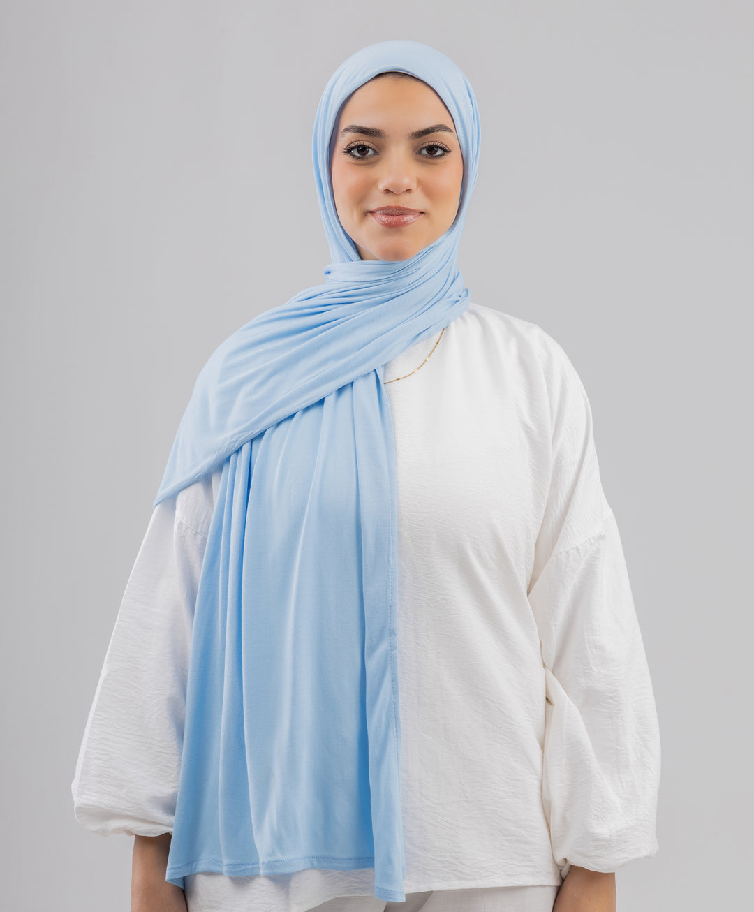 Plain Cotton Lycra Scarf