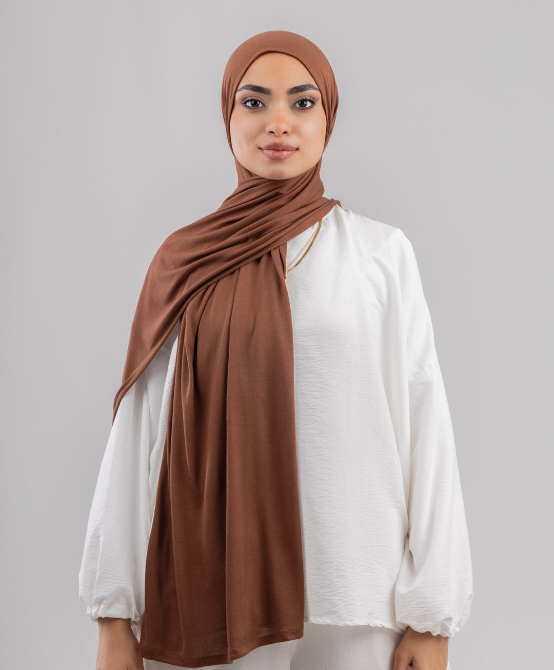 Plain Cotton Lycra Scarf