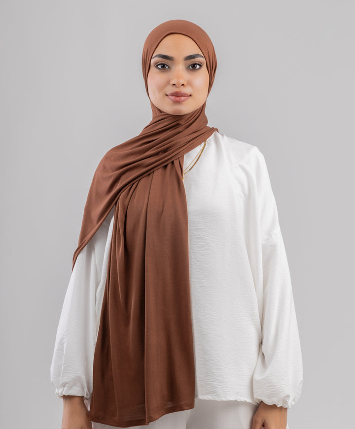 Plain Cotton Lycra Scarf