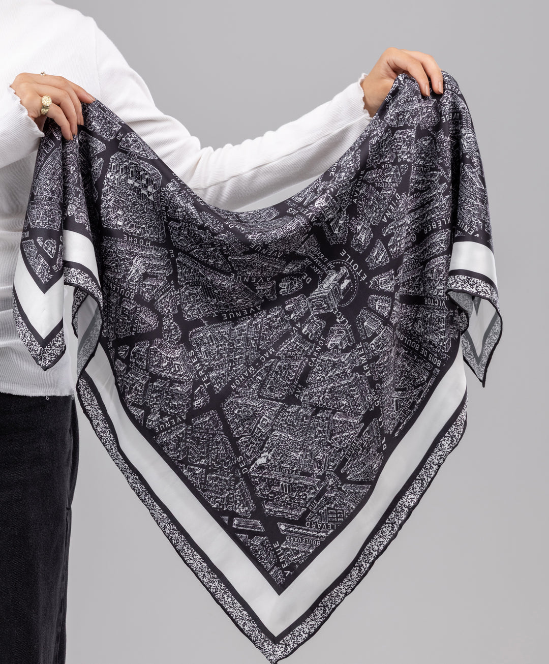 Luxury Silk Square Scarf