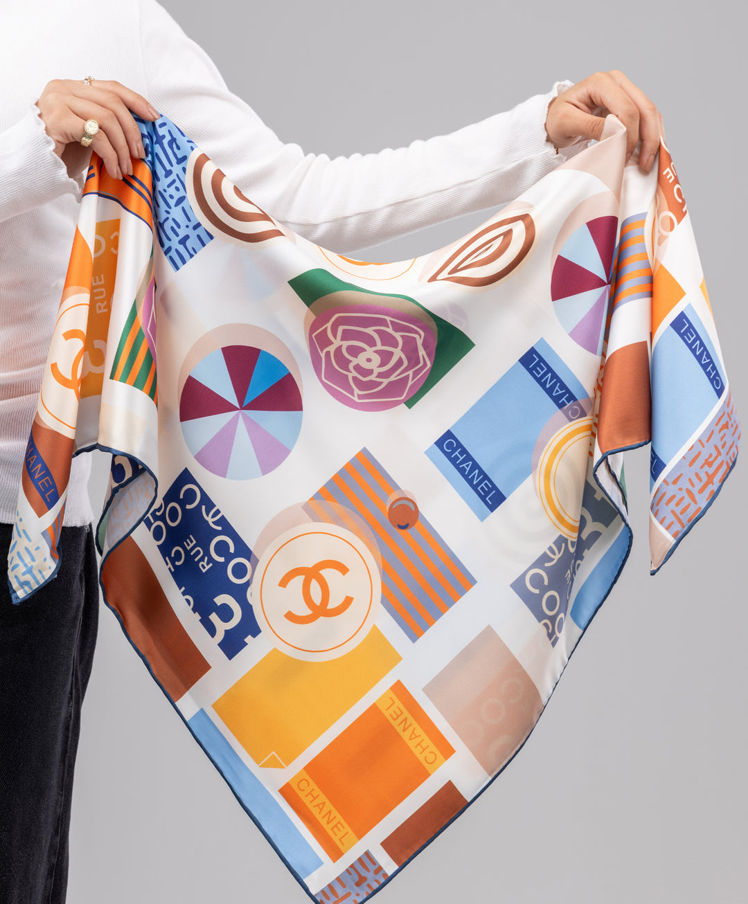 Luxury Silk Square Scarf