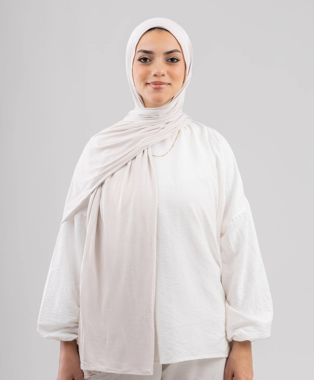 Plain Cotton Lycra Scarf