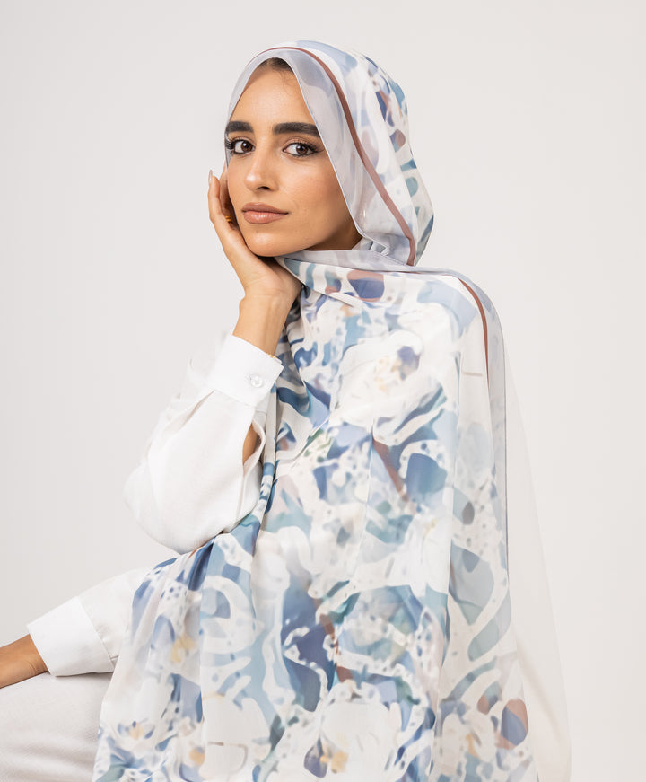 Azure Mist Scarf