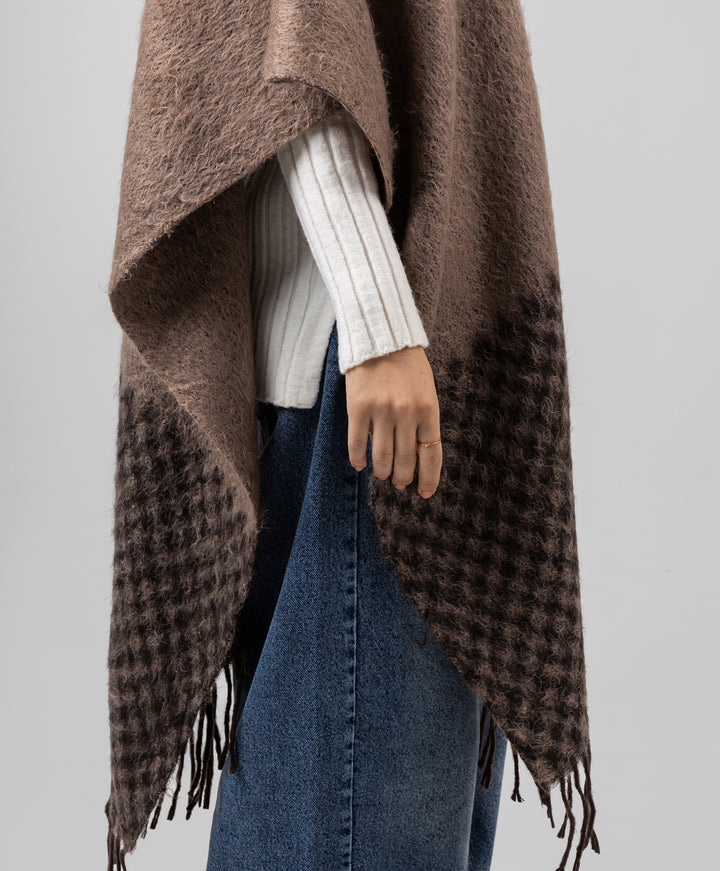 Rustic Winter Shawl