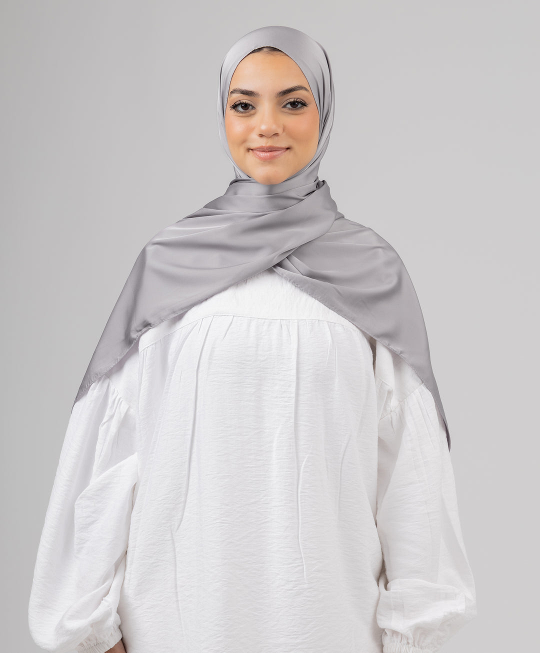 Plain Pure Silk Scarf