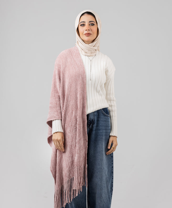 Knitted Winter Shawl