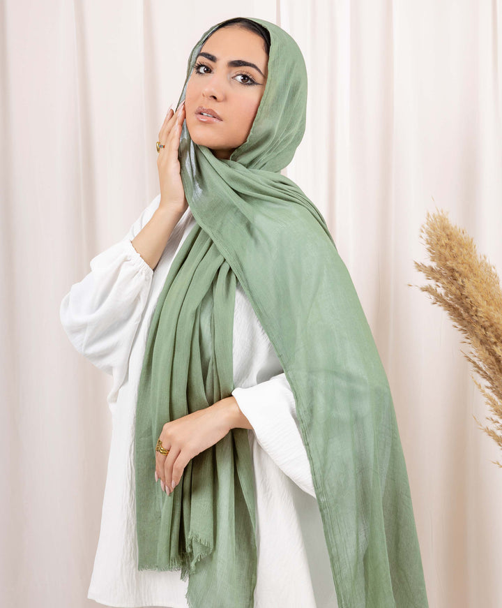 Cotton Crinkle Scarf