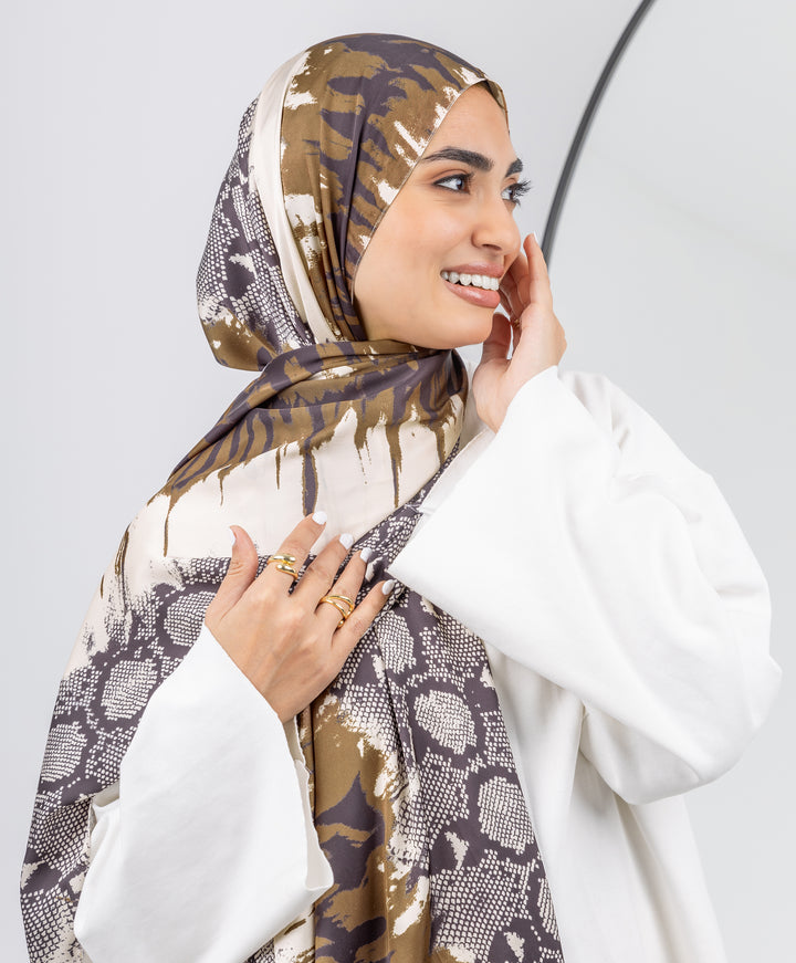 Desert Dawn Silk Scarf