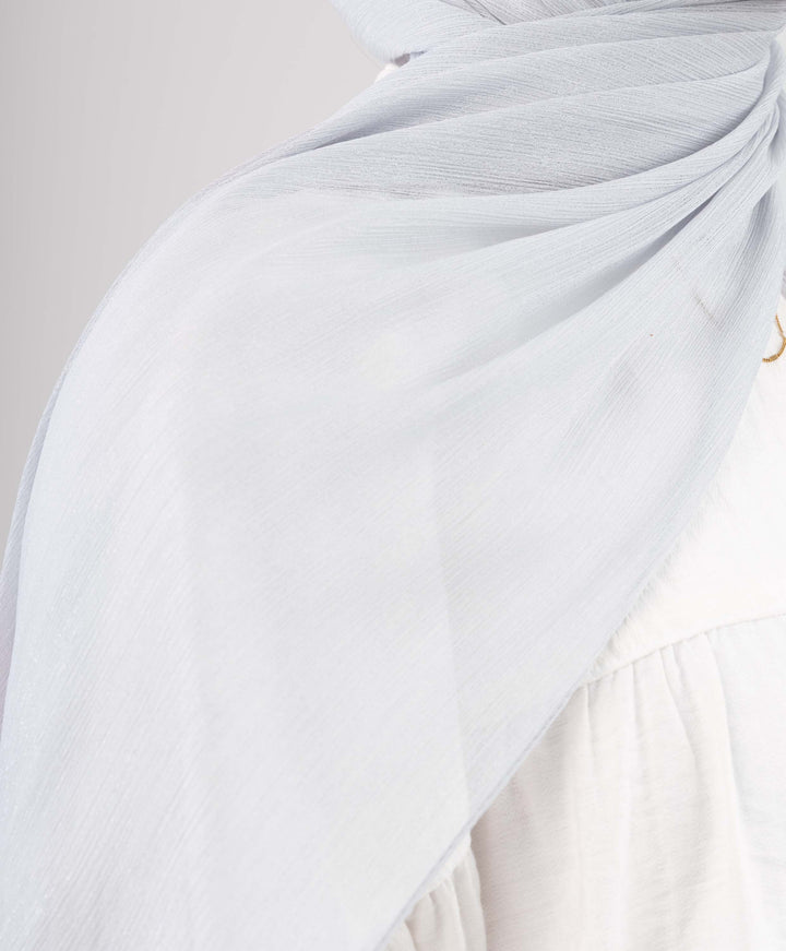 Glittery Chiffon Scarf