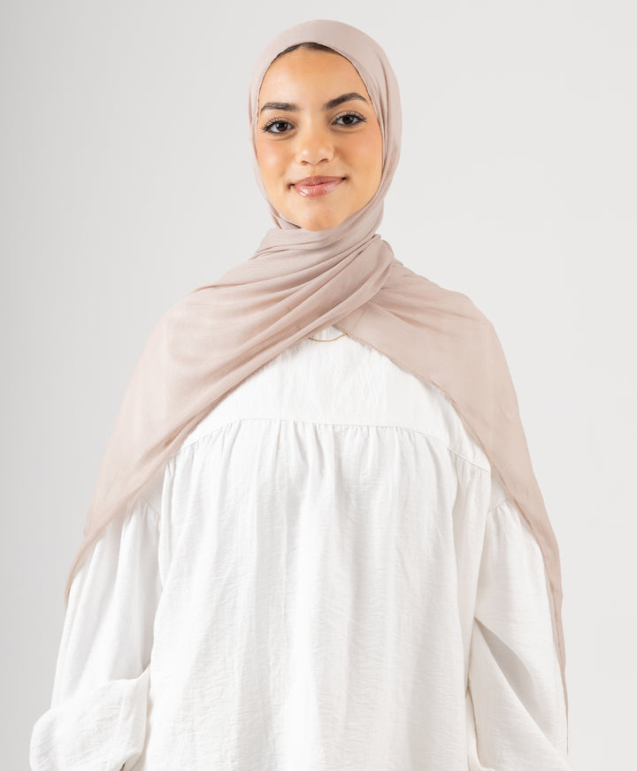Elegance Crinkle Chiffon Scarf