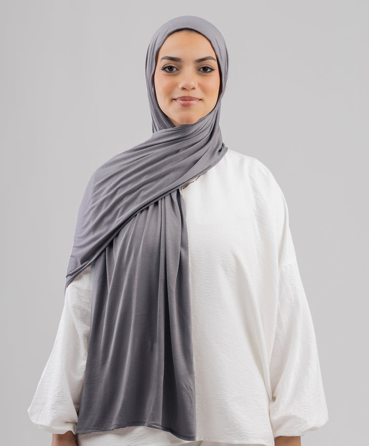 Plain Cotton Lycra Scarf