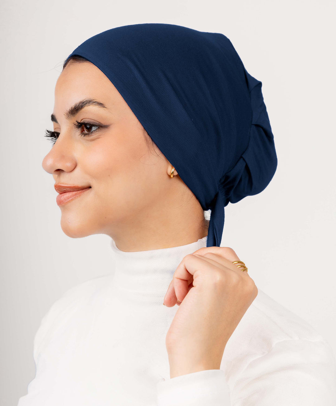 No Thread Underscarf with Tie-Back