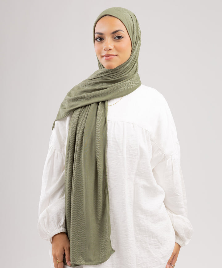 Chevron Kuwaiti Scarf