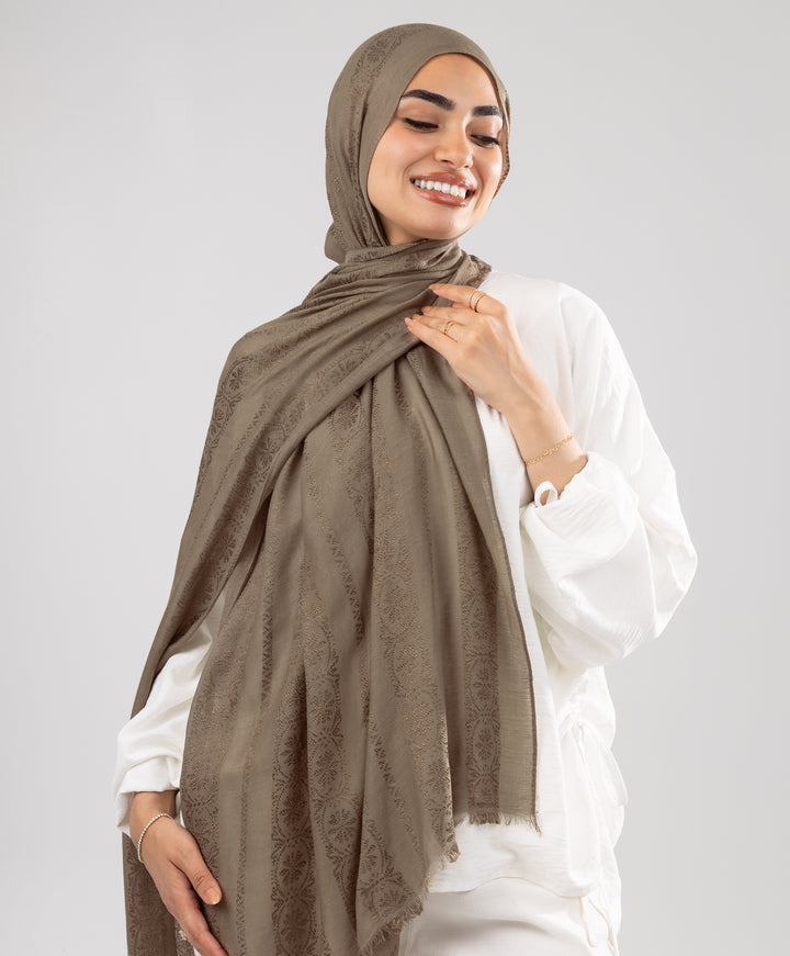 Majestic Linen Scarf