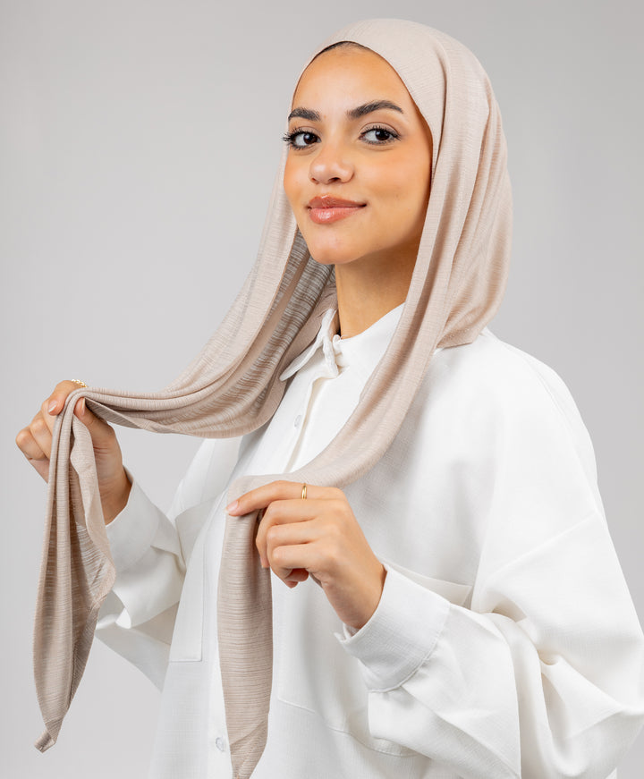Kuwaiti Easy Opened Wrap Scarf