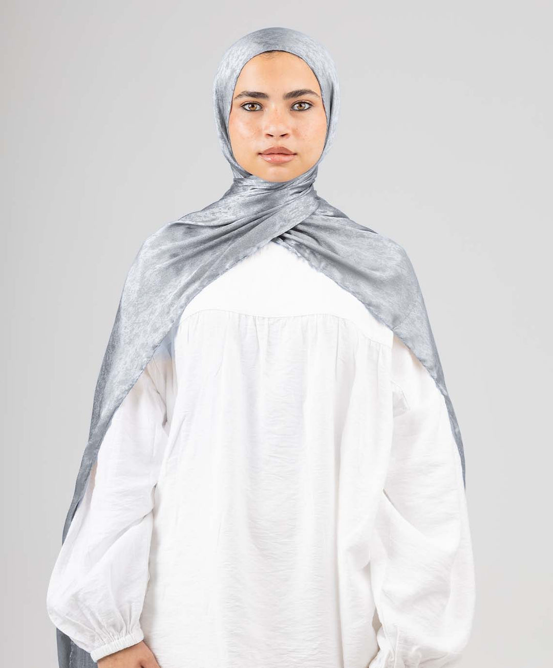 Glossy Satin Scarf