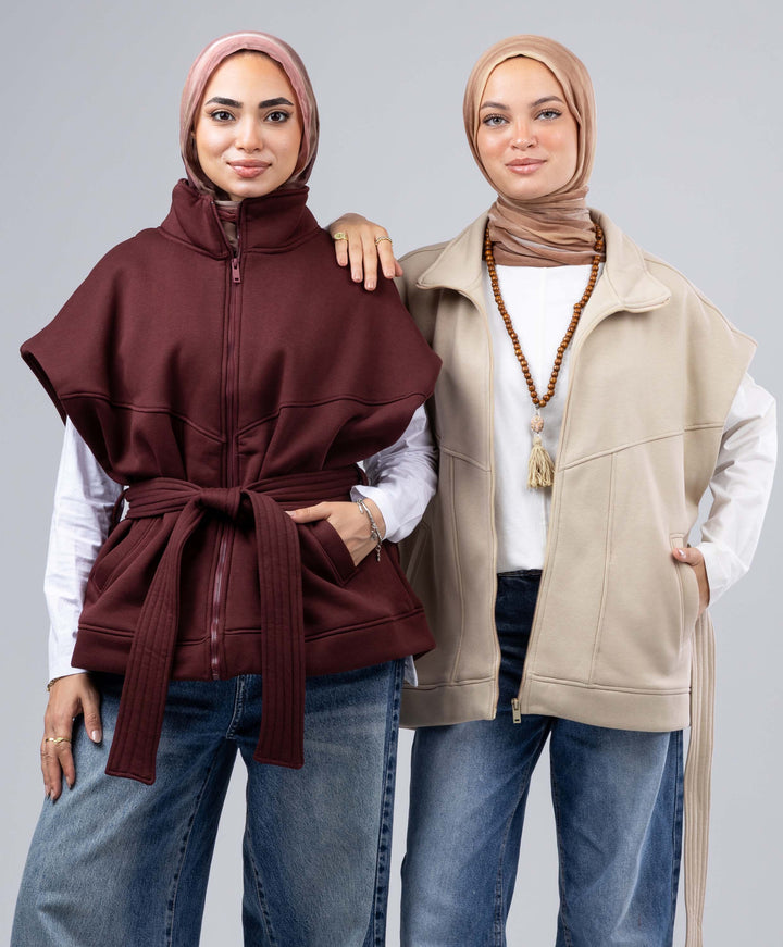 Zip Up Vest