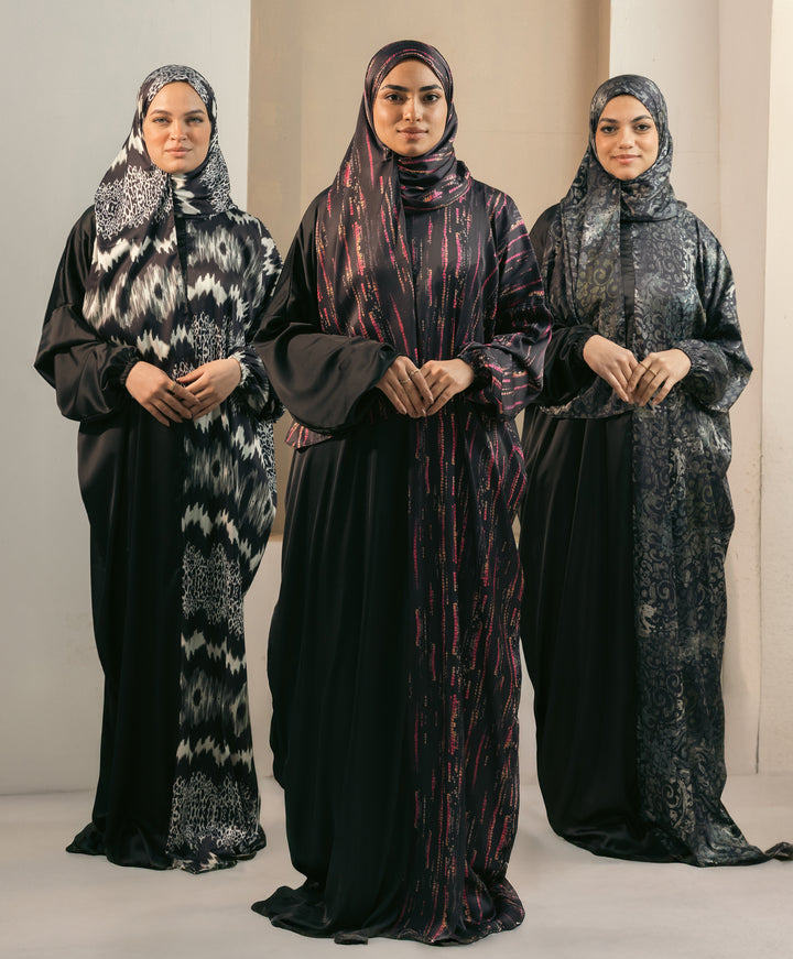 Half Printed Satin Isdal