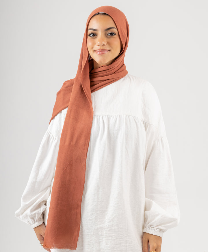 Cotton Crinkle Scarf