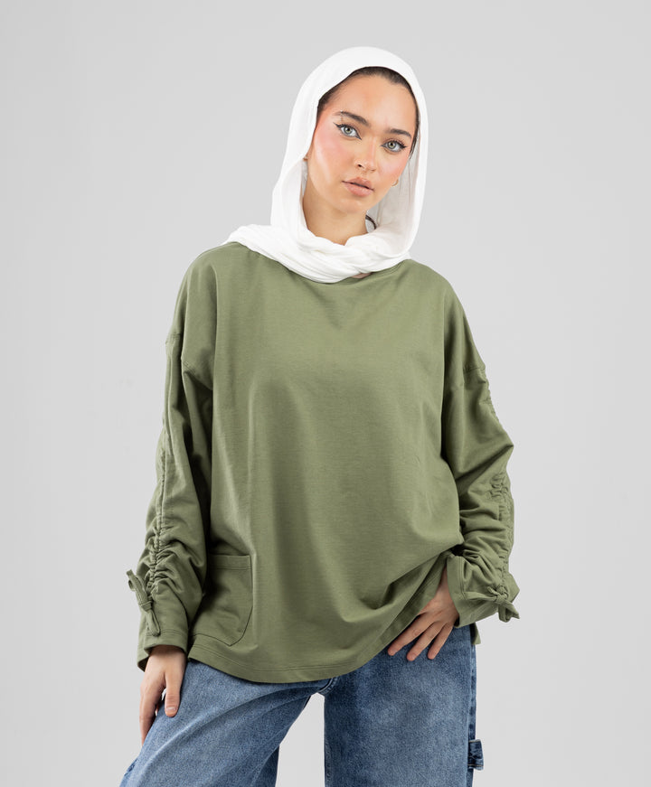 Gathered Shirt