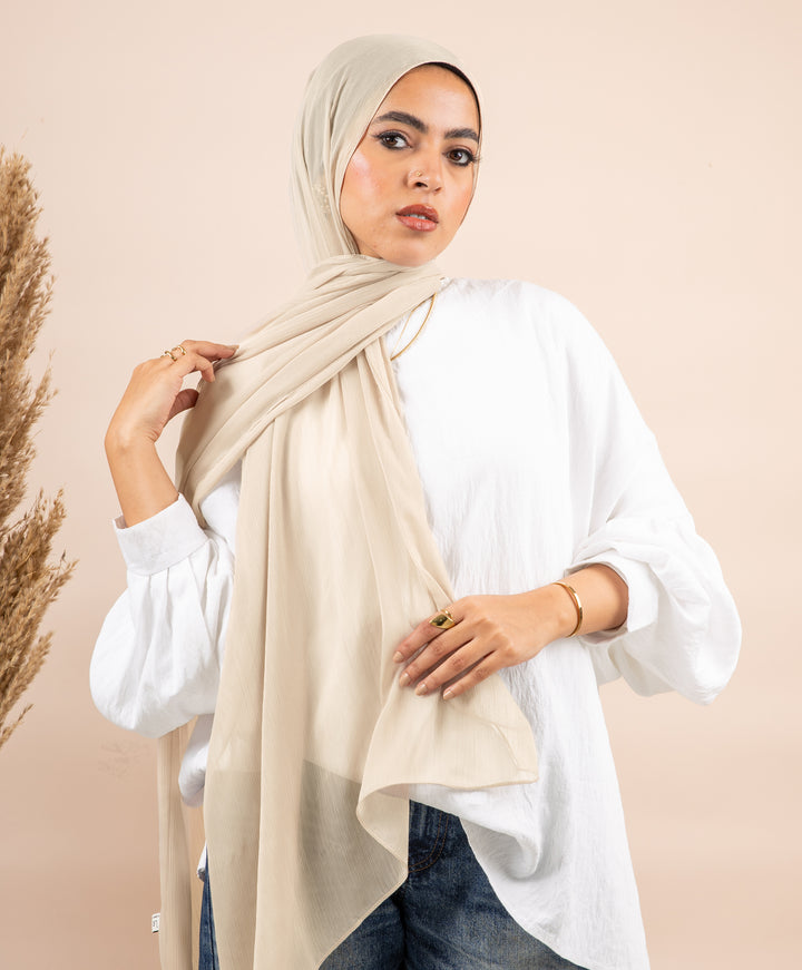 Chiffon Crinkle Scarf