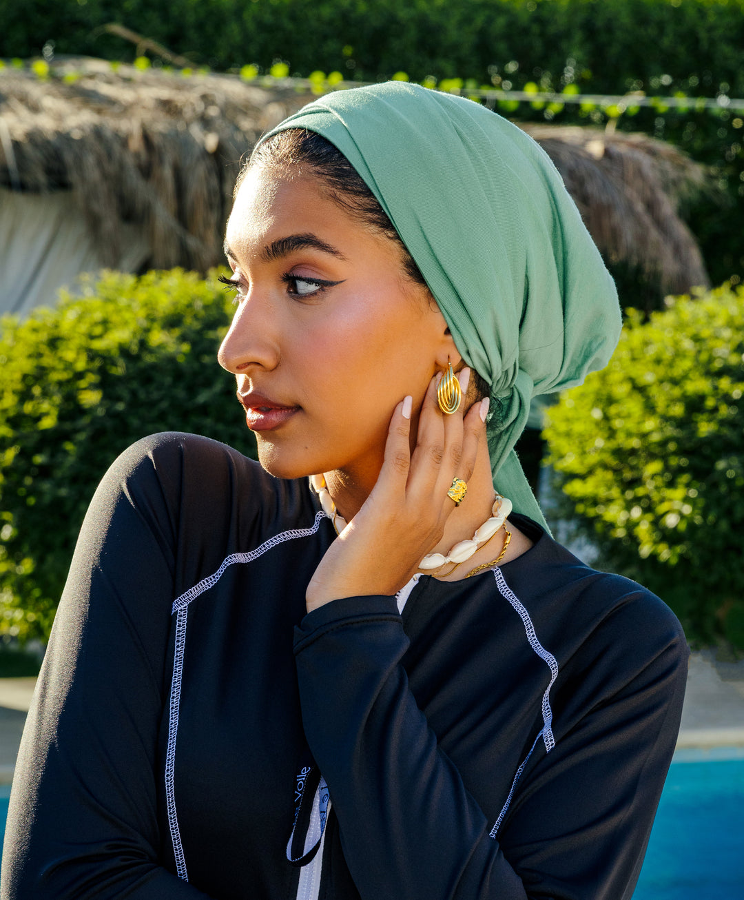 Cotton Lycra Multiway Turban