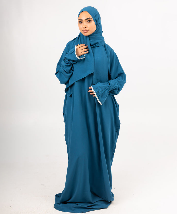 Plain Viscose Flounce Sleeves Isdal