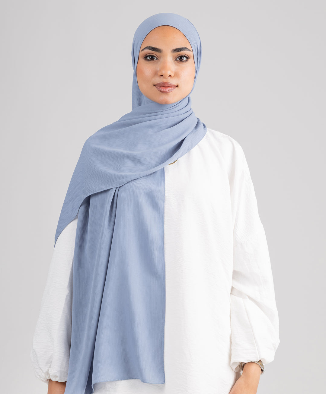 Pure Chiffon Crinkle Scarf