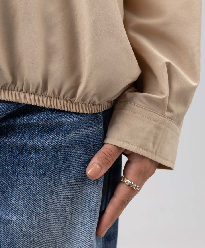 Golden Button Blouse