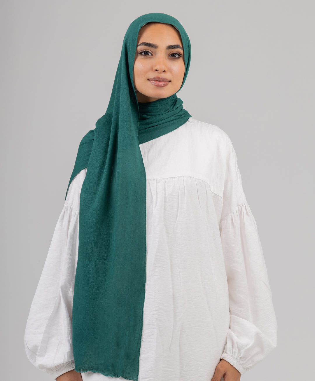 Elegant Cotton Crinkle Scarf