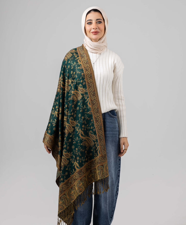 Paisley Winter Shawl