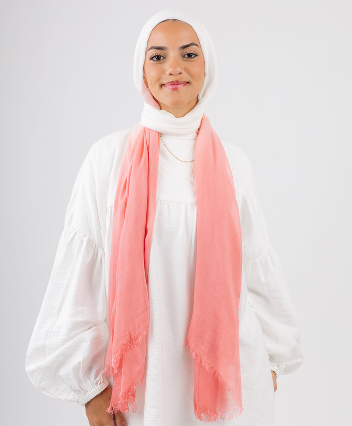 Gradient Cotton Scarf