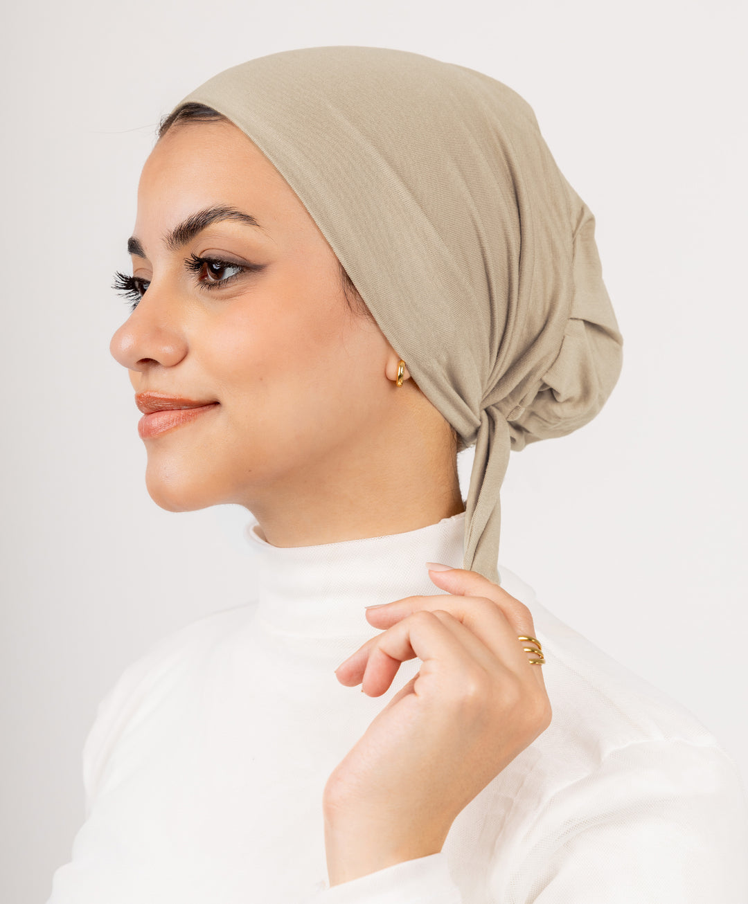 No Thread Underscarf with Tie-Back