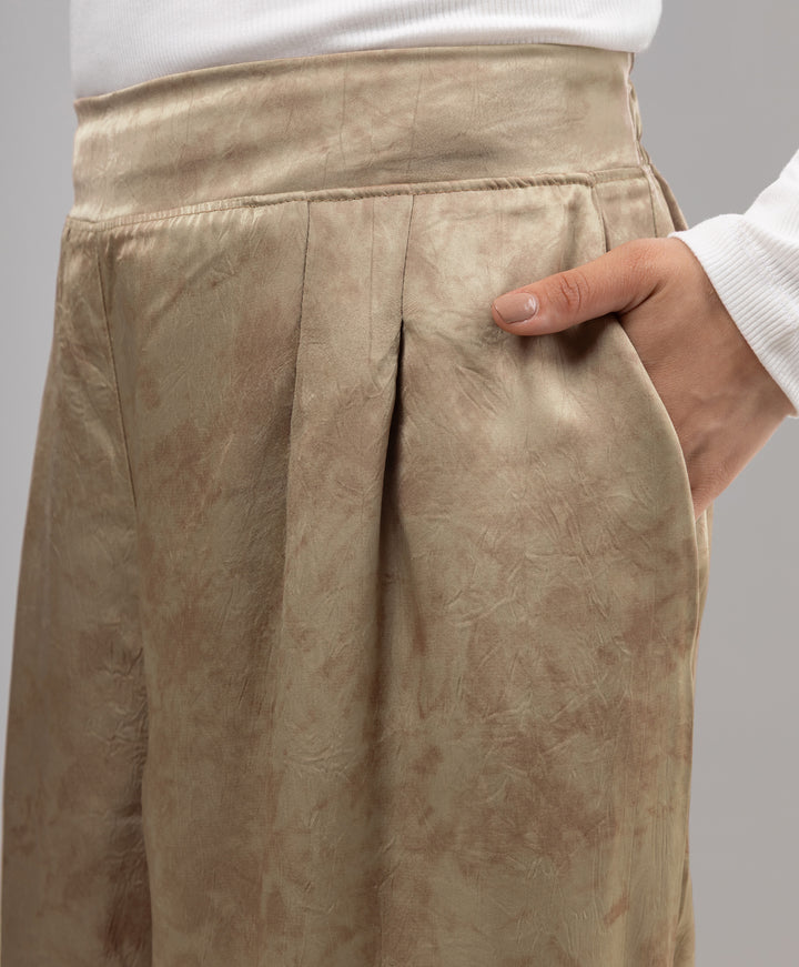 Glossy Satin Pants