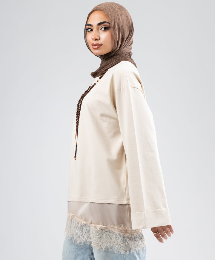 Lace Trim Shirt