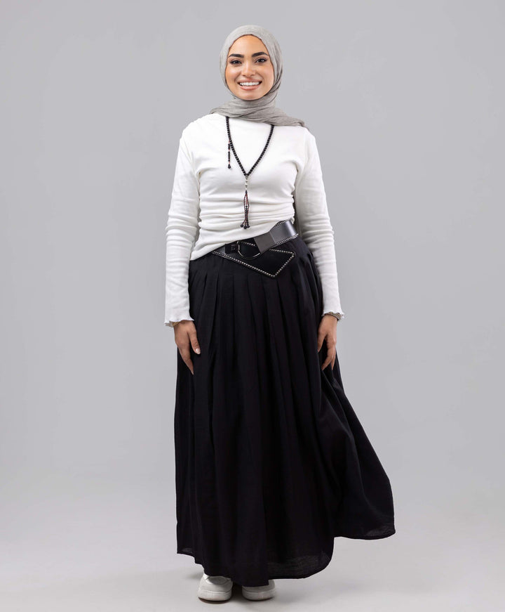 Flow Linen Skirt