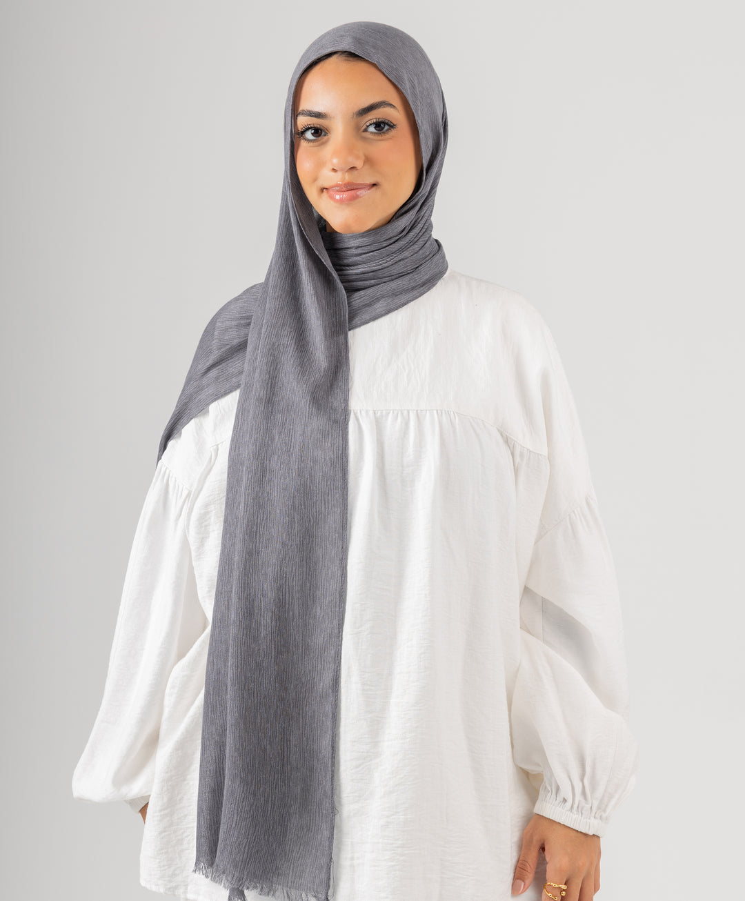 Foggy Cotton Scarf