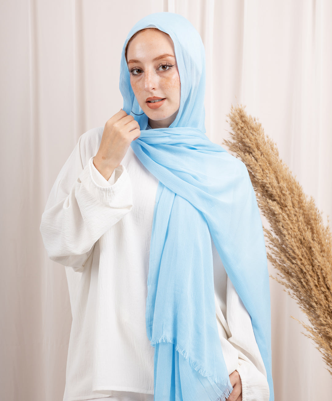 Cotton Crinkle Scarf