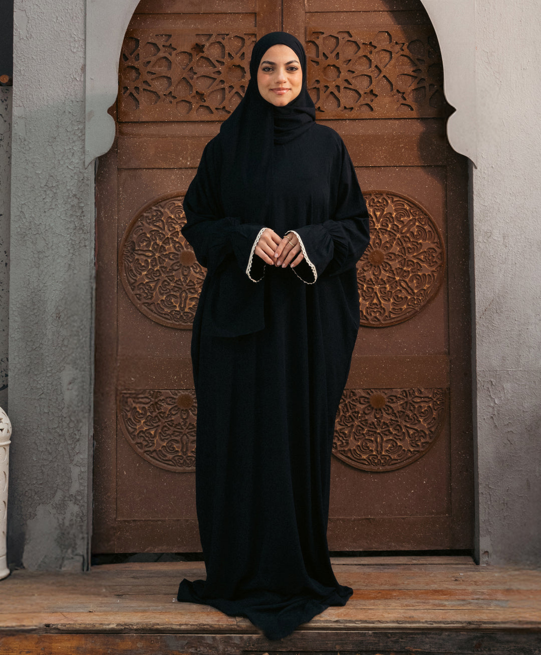 Plain Viscose Flounce Sleeves Isdal