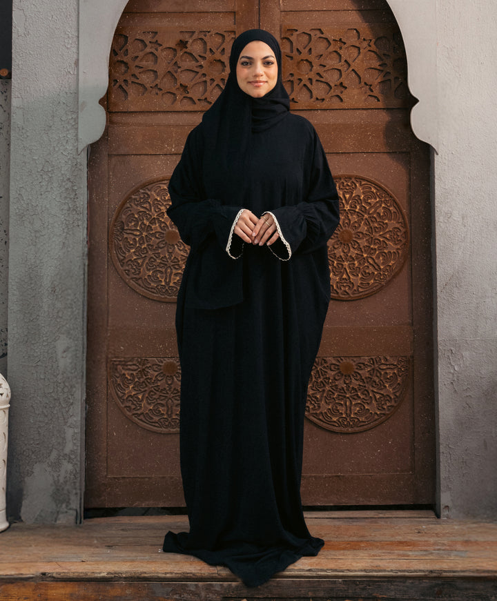 Plain Viscose Flounce Sleeves Isdal