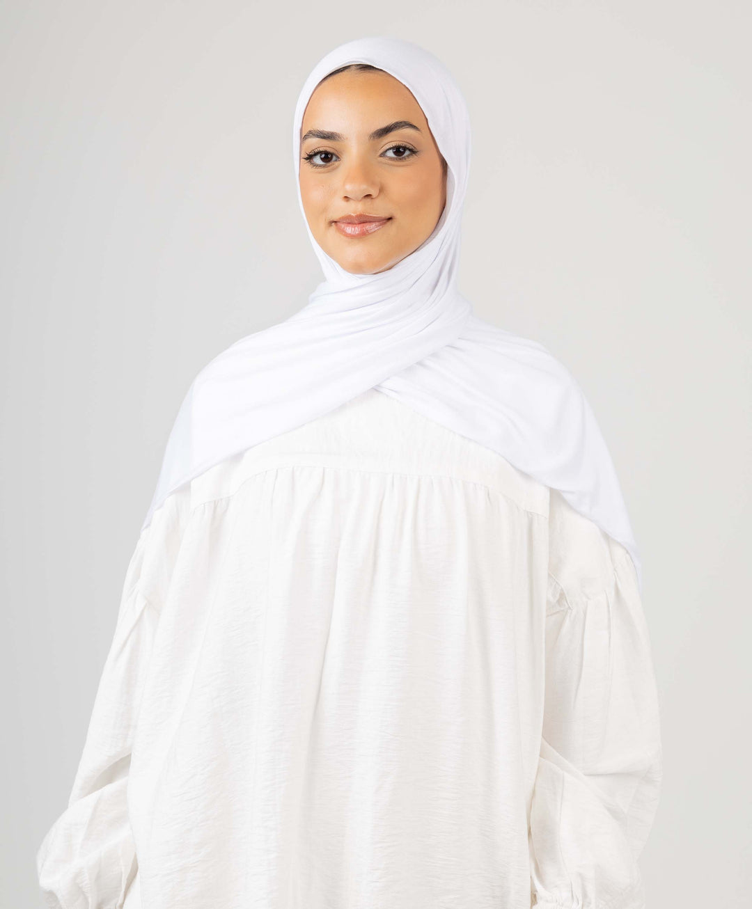 Plain Cotton Lycra Scarf
