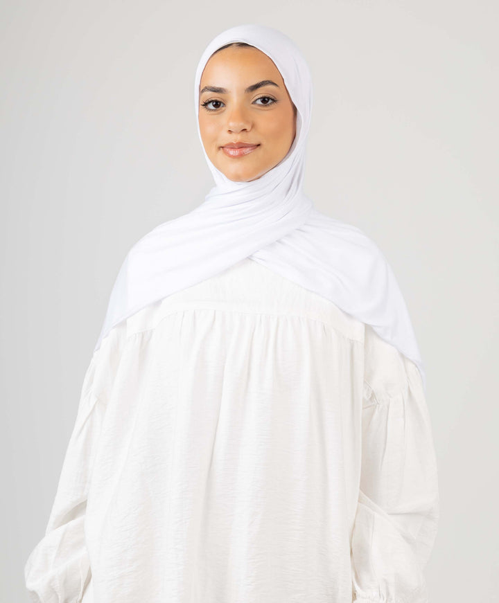 Plain Cotton Lycra Scarf