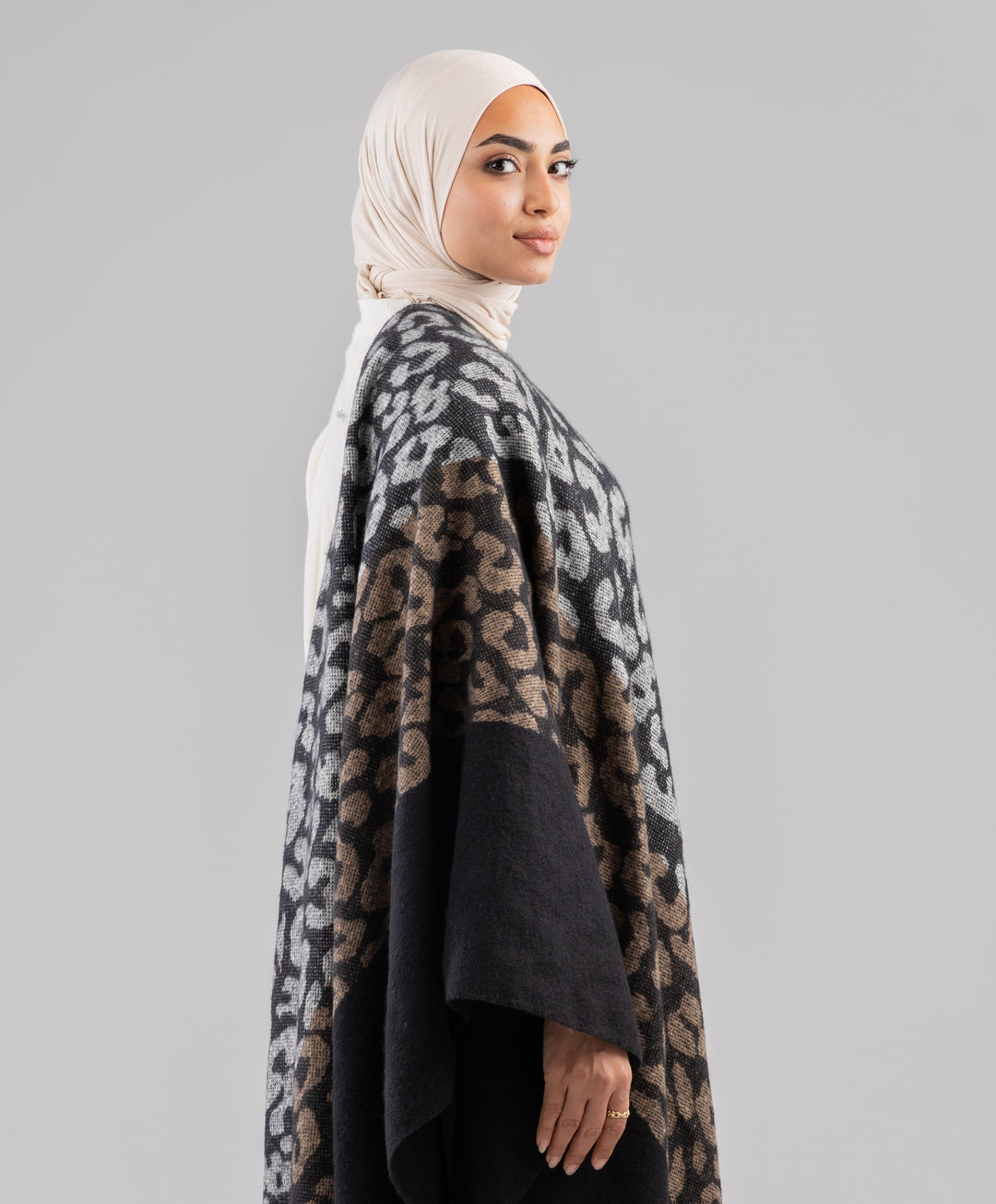 Leopard Luxe Winter Shawl