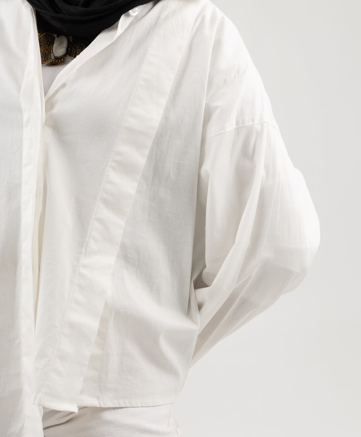 Step Poplin Shirt