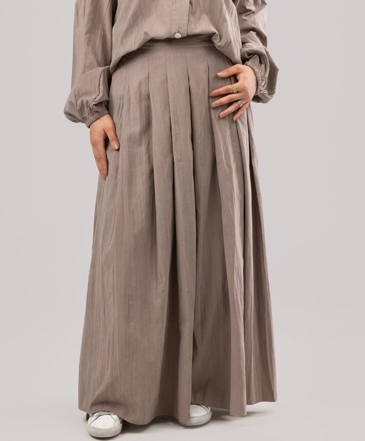 Soft Pleated Skirt