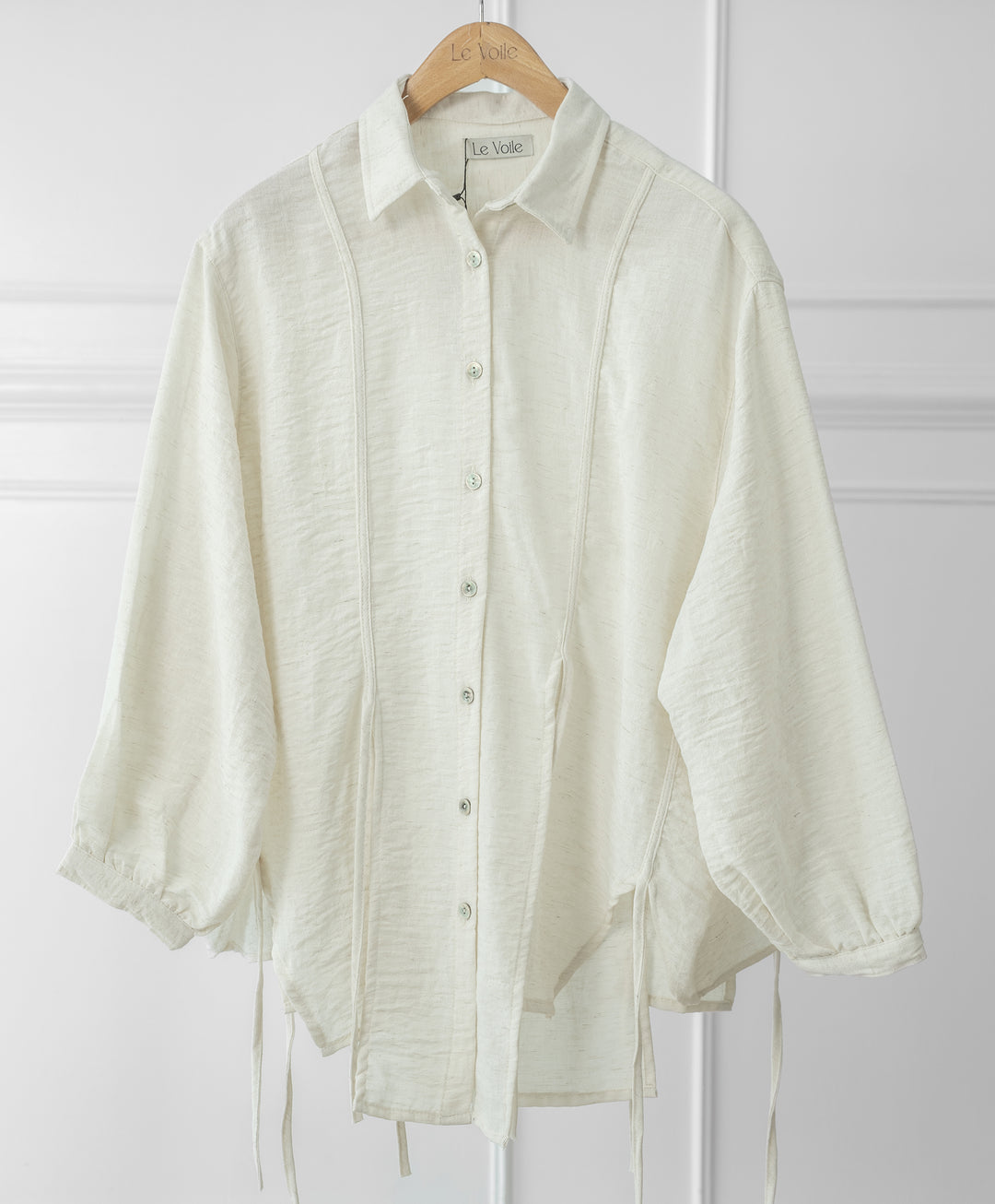 Tassel Linen Shirt