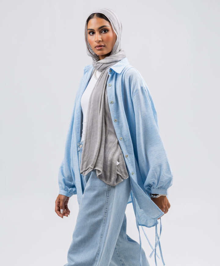 Tassel Linen Shirt