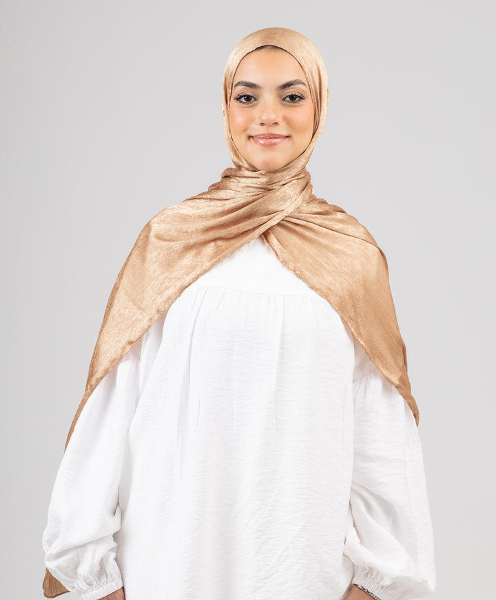 Glossy Satin Scarf