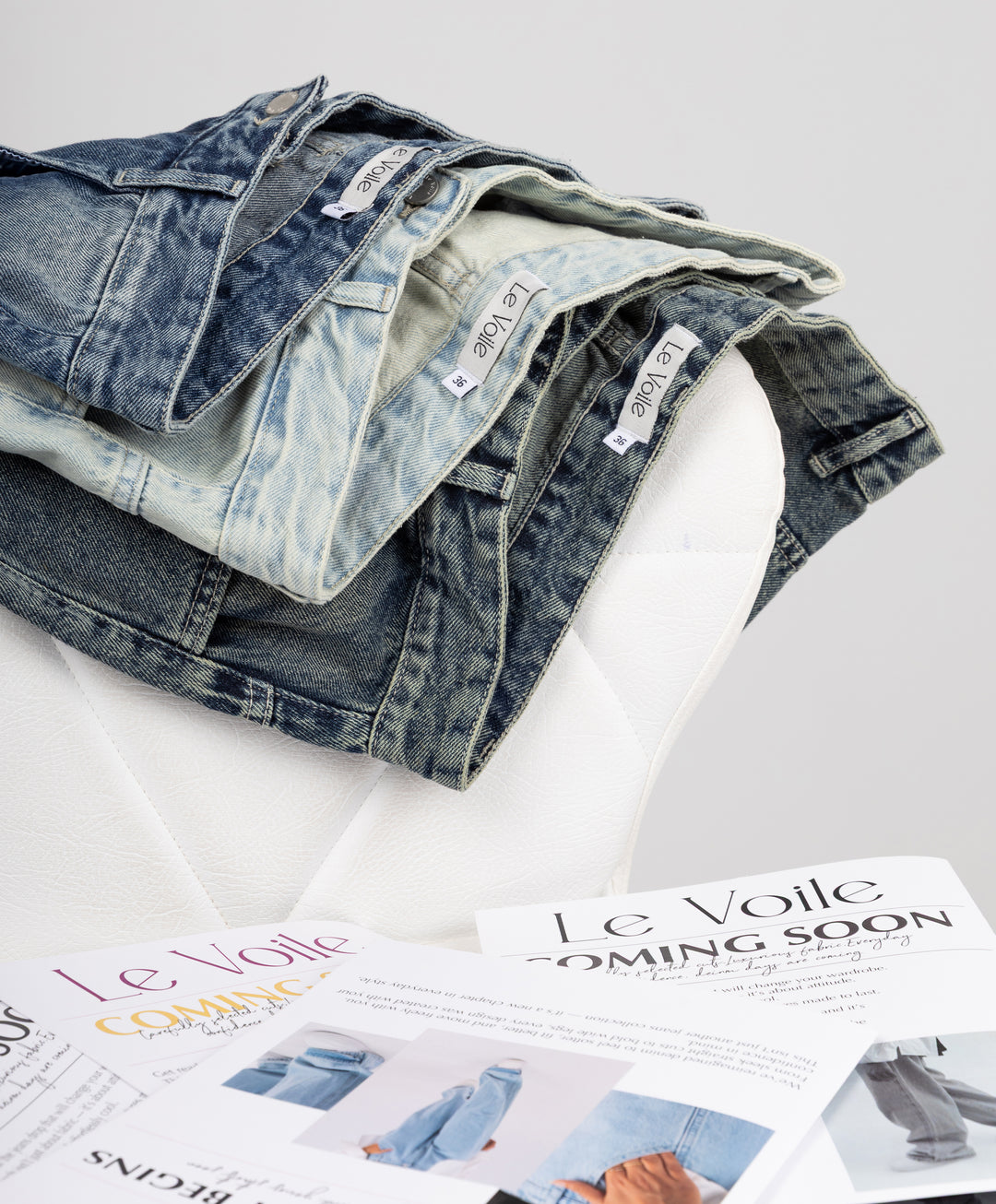 Relaxed Fit Denim Pants
